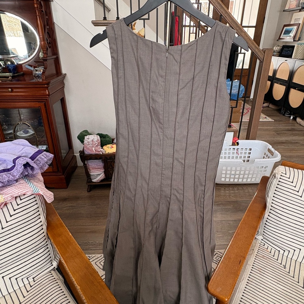 Calvin Klein Gray Midi Dress - Picture 4 of 4